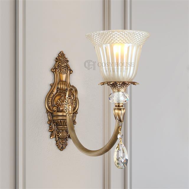美式新古典全铜壁灯68078客厅卧室背景