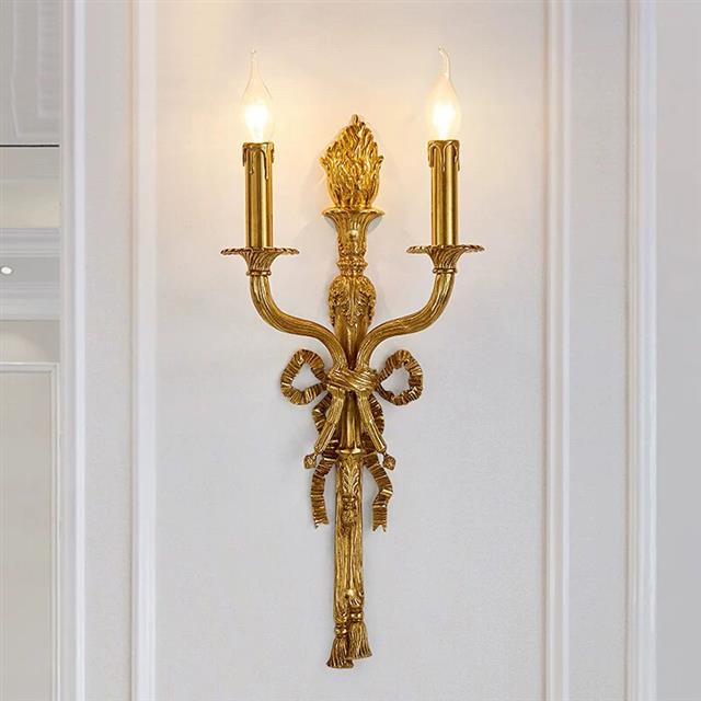 法式简约客厅壁灯YB-68欧式别墅新古典
