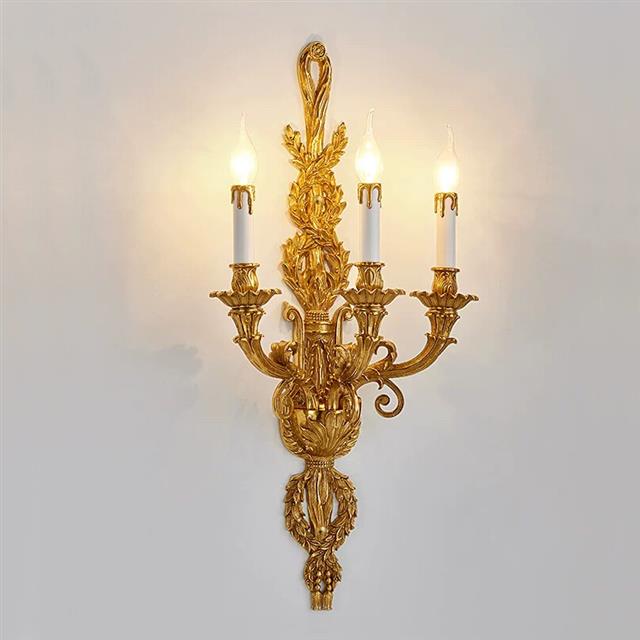 法式奢华别墅复式大厅壁灯YB-69欧式复