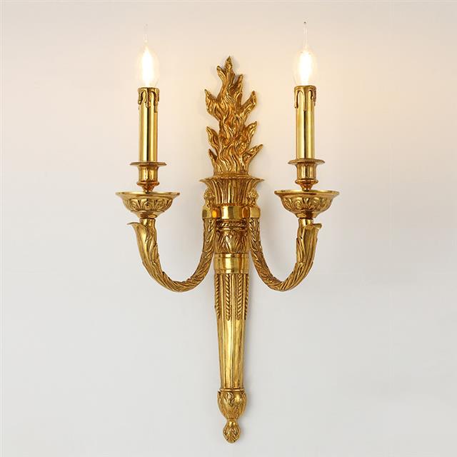 法式复古壁灯YB-74欧式客厅电视背景墙